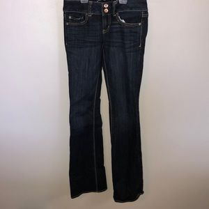American Eagle Artist Jeans 0 regular dark wash